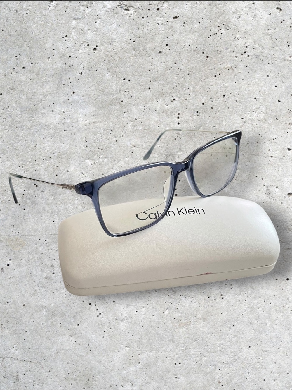 Calvin Klein CK 18707 Men’s 55-18-140mm Navy Eyewear Frames & Case